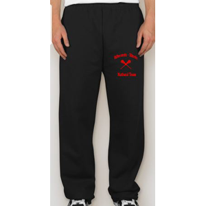 Navy Open Bottom Pocketed Sweatpants | JC Sports, Inc.